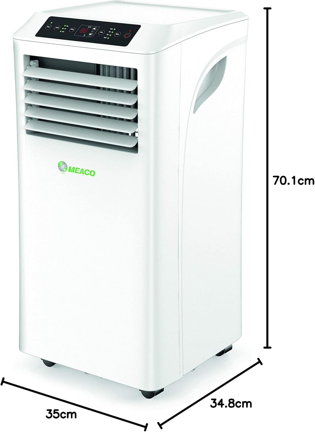 Meaco MeacoCool MC Series 7,000R Portable Air Conditioner - Powerful Portable Air Conditioner, Energy Efficient with Two Window Venting Kits included