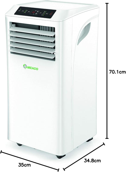 Meaco MeacoCool MC Series 7,000R Portable Air Conditioner - Powerful Portable Air Conditioner, Energy Efficient with Two Window Venting Kits included